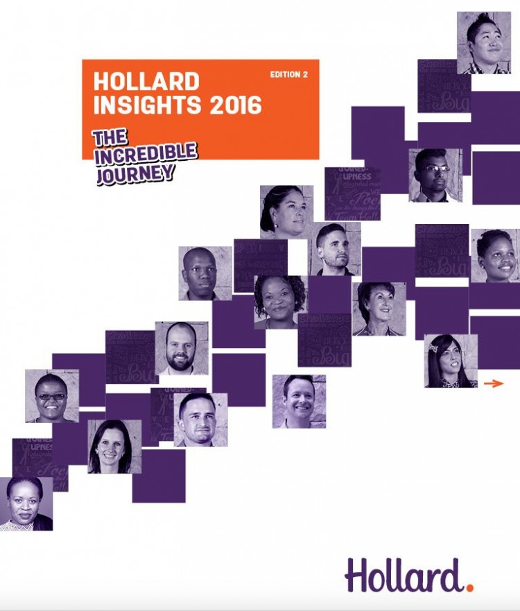 Collage of the Hollard International team