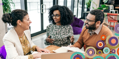 Background pattern for article