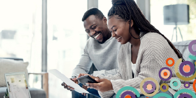 Background pattern for article