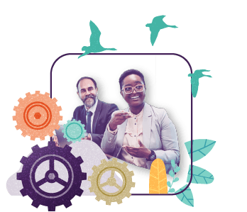 Multiracial employees in the office, signifying Hollard's Pan-African approach to insurance