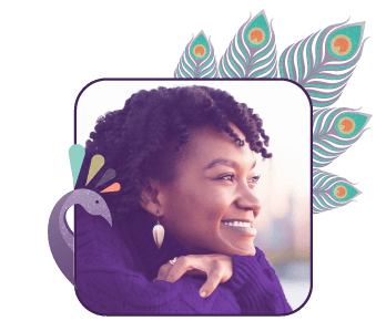 A young woman smiling as she's insured by Hollard, a South African Insurance Company