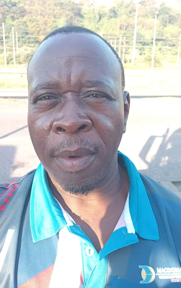 Portrait of Highway Hero, Abraham Lekgari