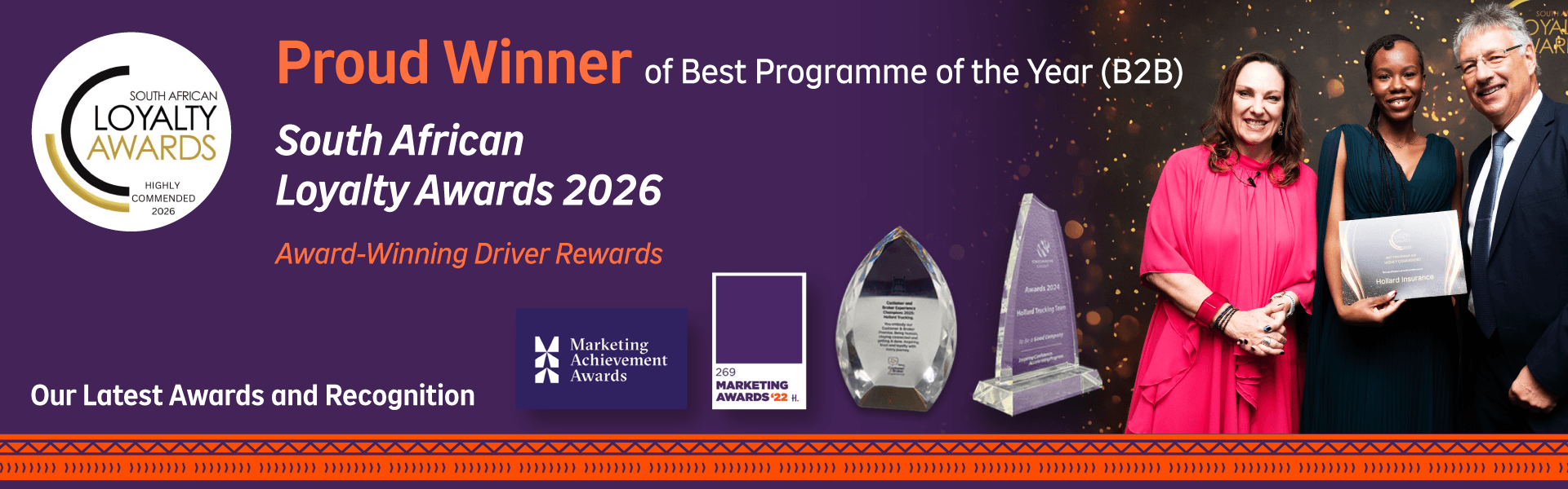 Hollard Highway Heroes Loyalty Awards 2026 banner