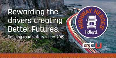 Hollard Highway Heroes "Rewarding the drivers creating better futures" banner