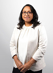 Portrait of Chief Investment Officer, Ashveena Teeluckdharry