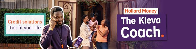 Hollard Money - The Kleva Coach banner with text: Credit solutions that fit your life