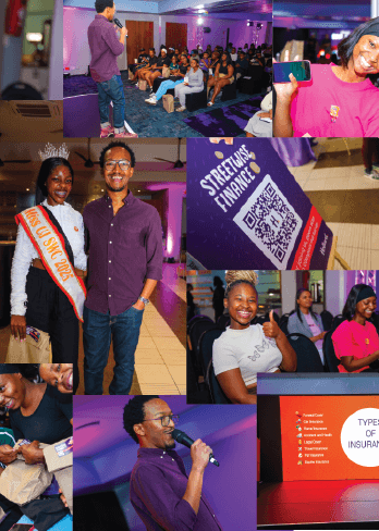 Streetwise Finance Comedy Nights photo collage